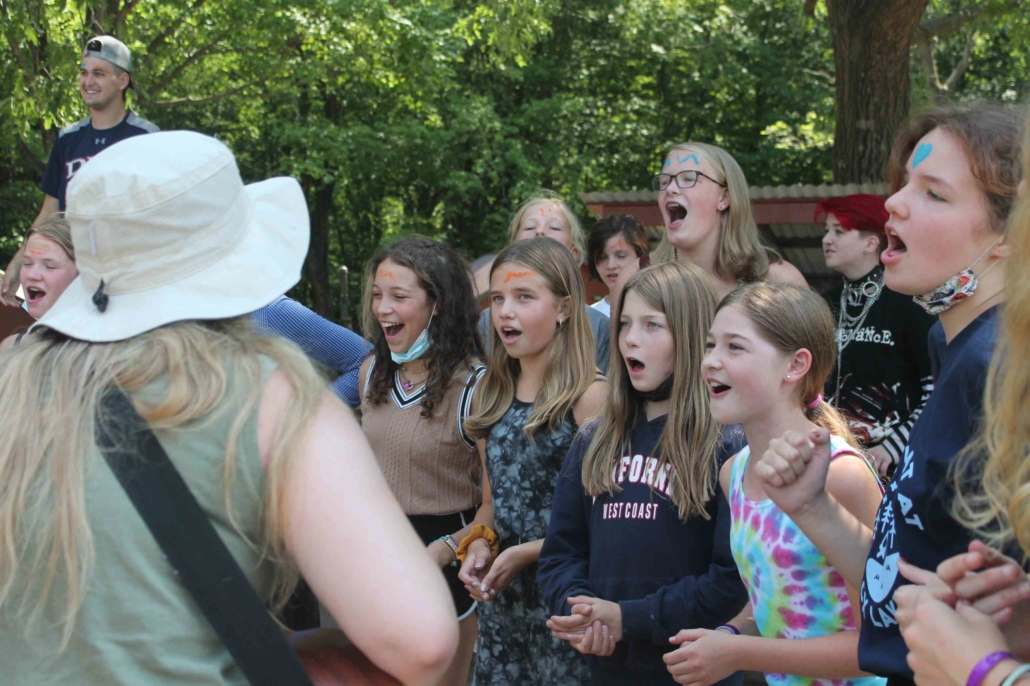 Cha Cha Sliding into Friday Lake Wapogasset Lutheran Bible Camp