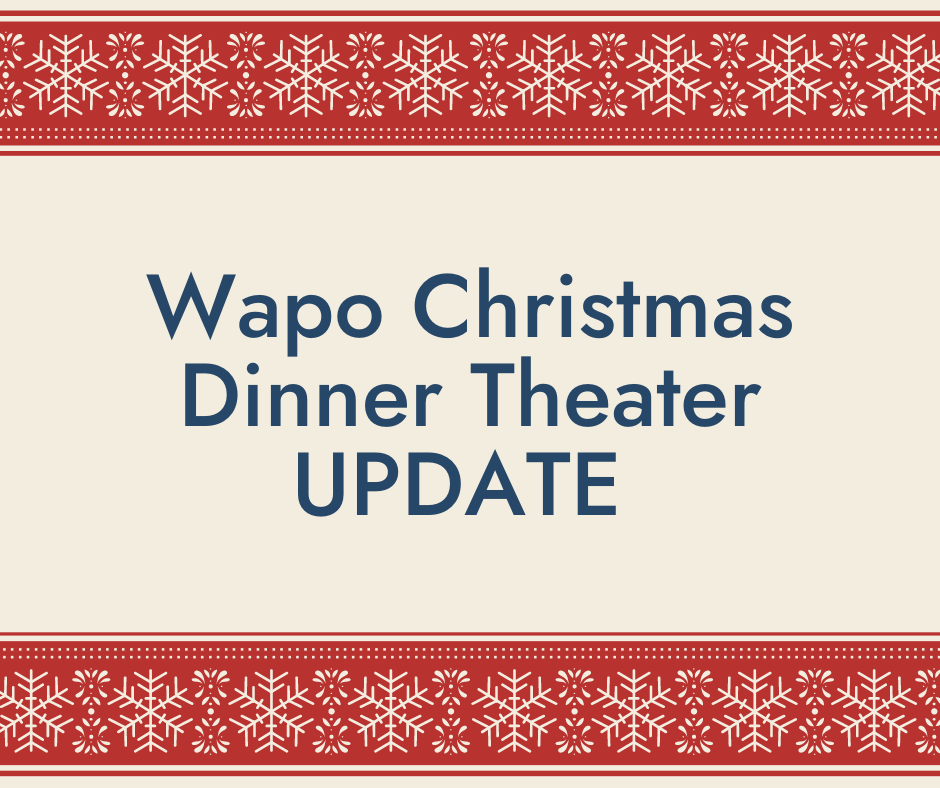 Wapo Christmas Dinner Theater canceled » Lake Wapogasset Lutheran