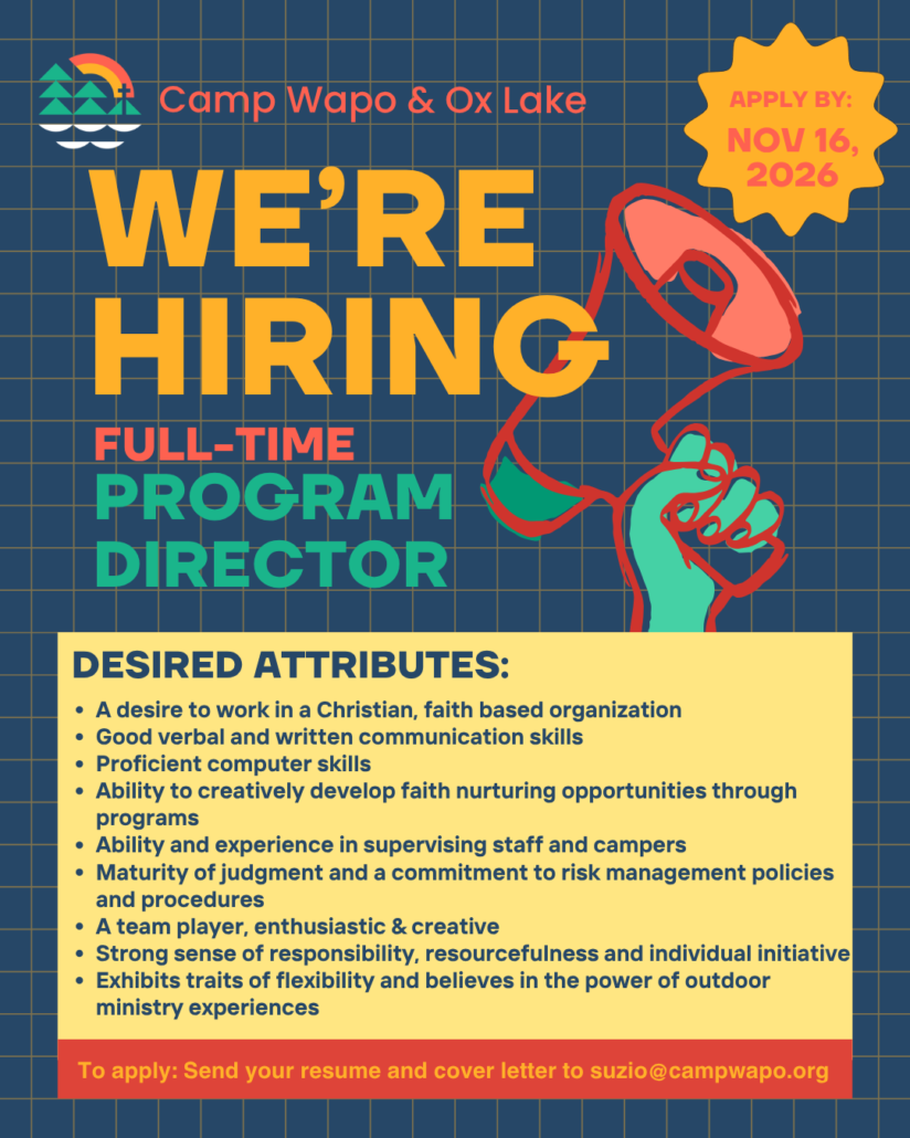 Program Director Job Opening Insta Post Graphic